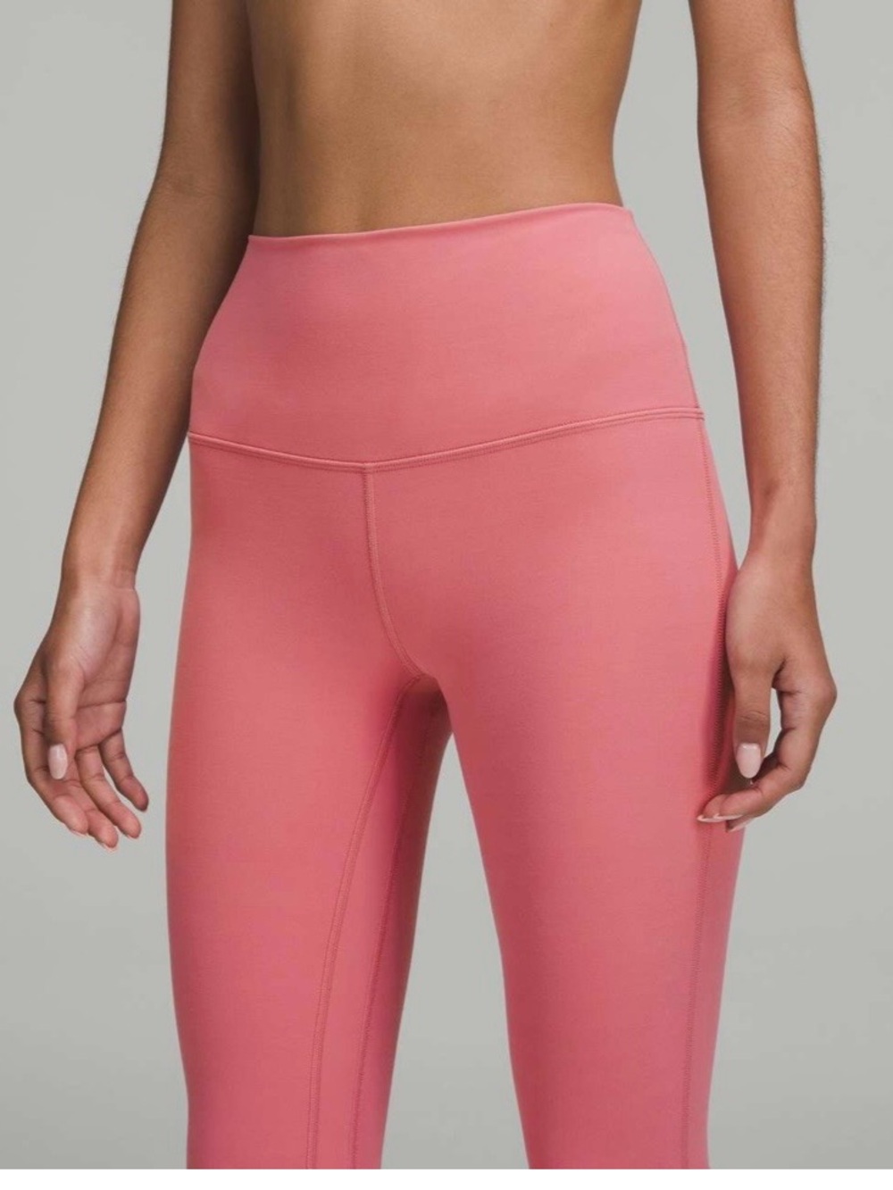 lululemon pink blossom  high Rise tall Leggings